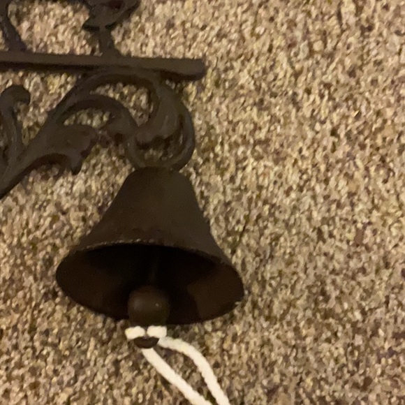 🔥HOT Equestrian Horse Iron Wall Decor with Bell Final Inventory NEW - Picture 7 of 8